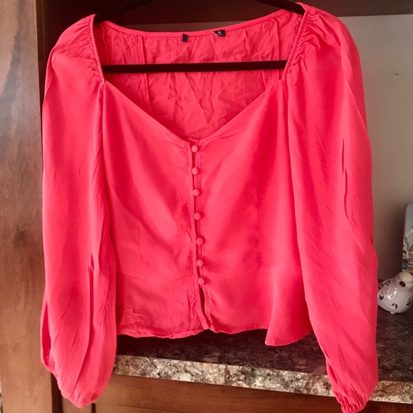 Hot pink top - Picture 1 of 2